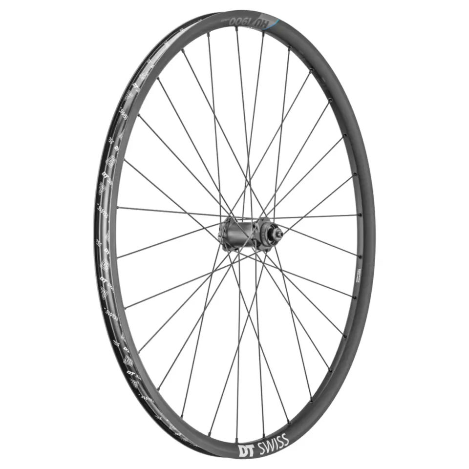 DT Swiss HU 1900 Spline 29“ Hybrid SHIMANO HG Disc QR E-Trekking-Vorderrad